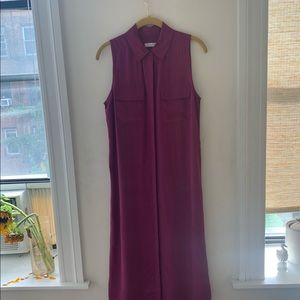 Equipment Button Down Dress